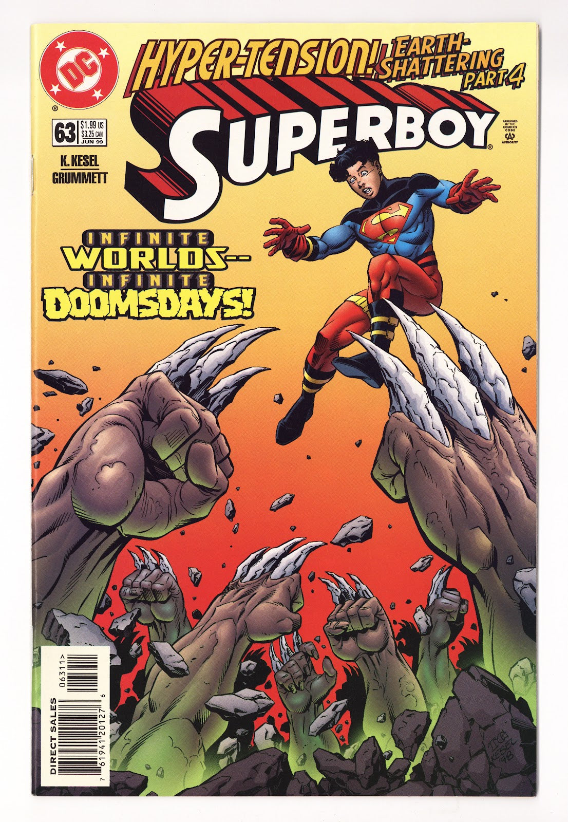 Superboy Vol 3 63  Mid Grade   (1999)