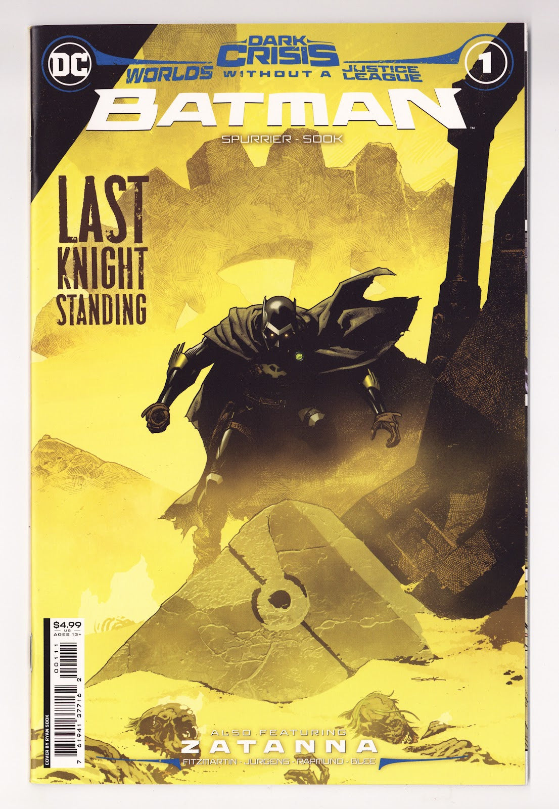 Dark Crisis: Worlds Without a Justice League - Batman 1 High Grade (2023) 