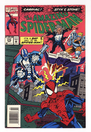 The Amazing Spider-Man Vol 1 376 Mid Grade (1993) Newsstand