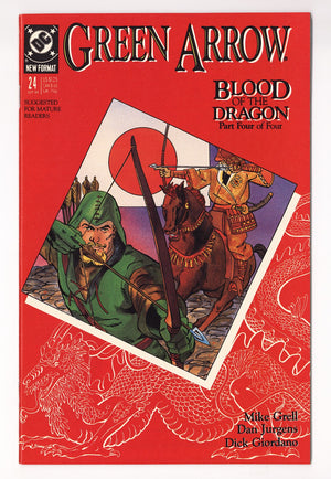 Green Arrow Vol 2 24  High Grade   (1989)