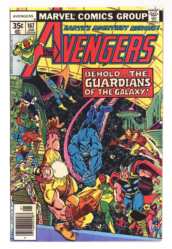 The Avengers Vol 1 167  VF- (7.5)   (1978)