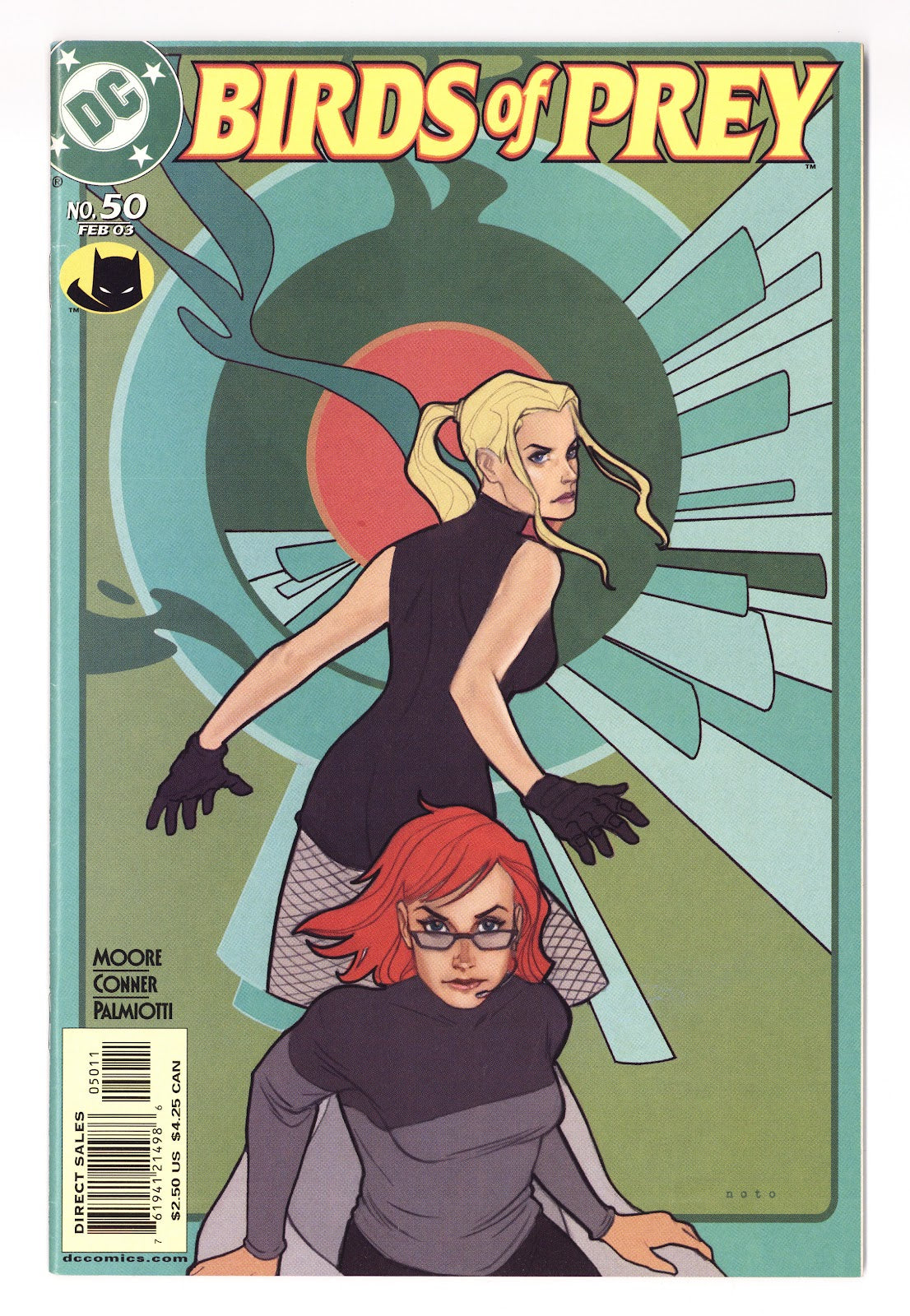 Birds of Prey Vol 1 50 High Grade (2003) Direct Sales 