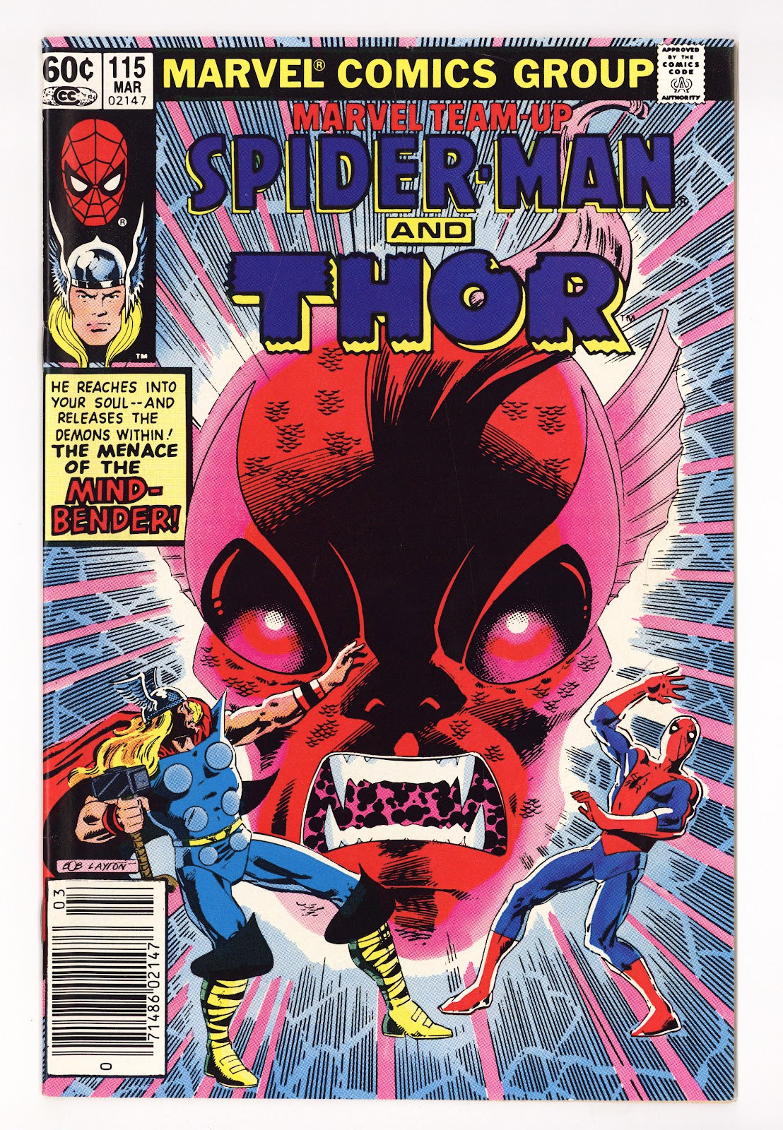 Marvel Team-Up Vol 1 115  Mid Grade   (1982)   Newsstand  