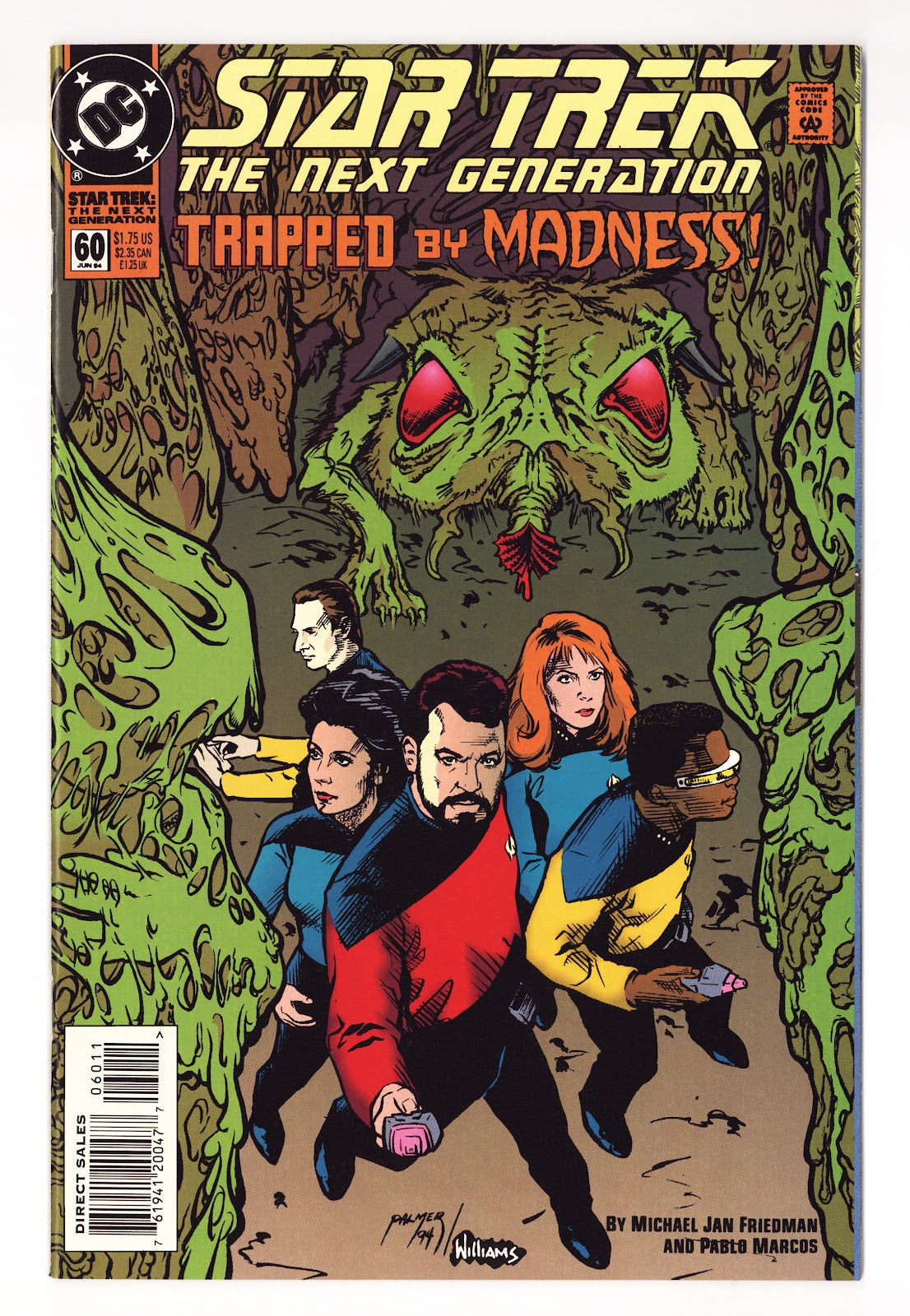 Star Trek: The Next Generation Vol 2 60  High Grade   (1994)
