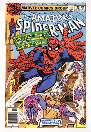 The Amazing Spider-Man Vol 1 186 FN- (5.5) (1978)