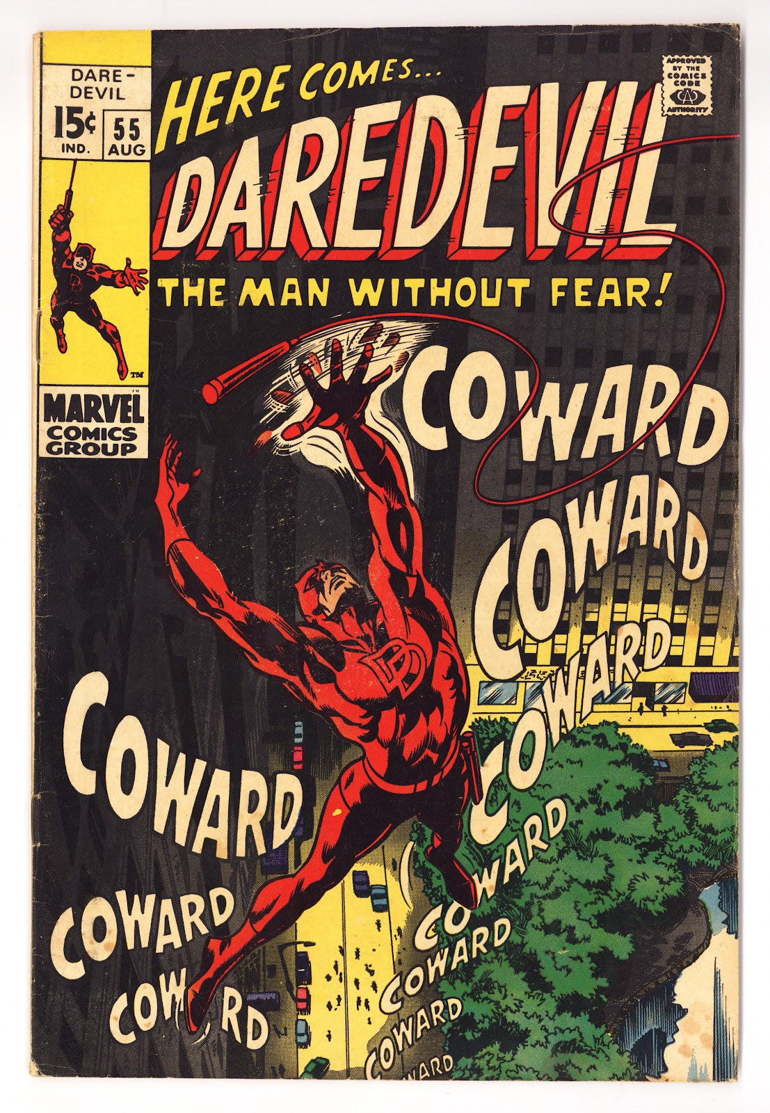 Daredevil Vol 1 55 GD/VG (3.0) (1969) 
