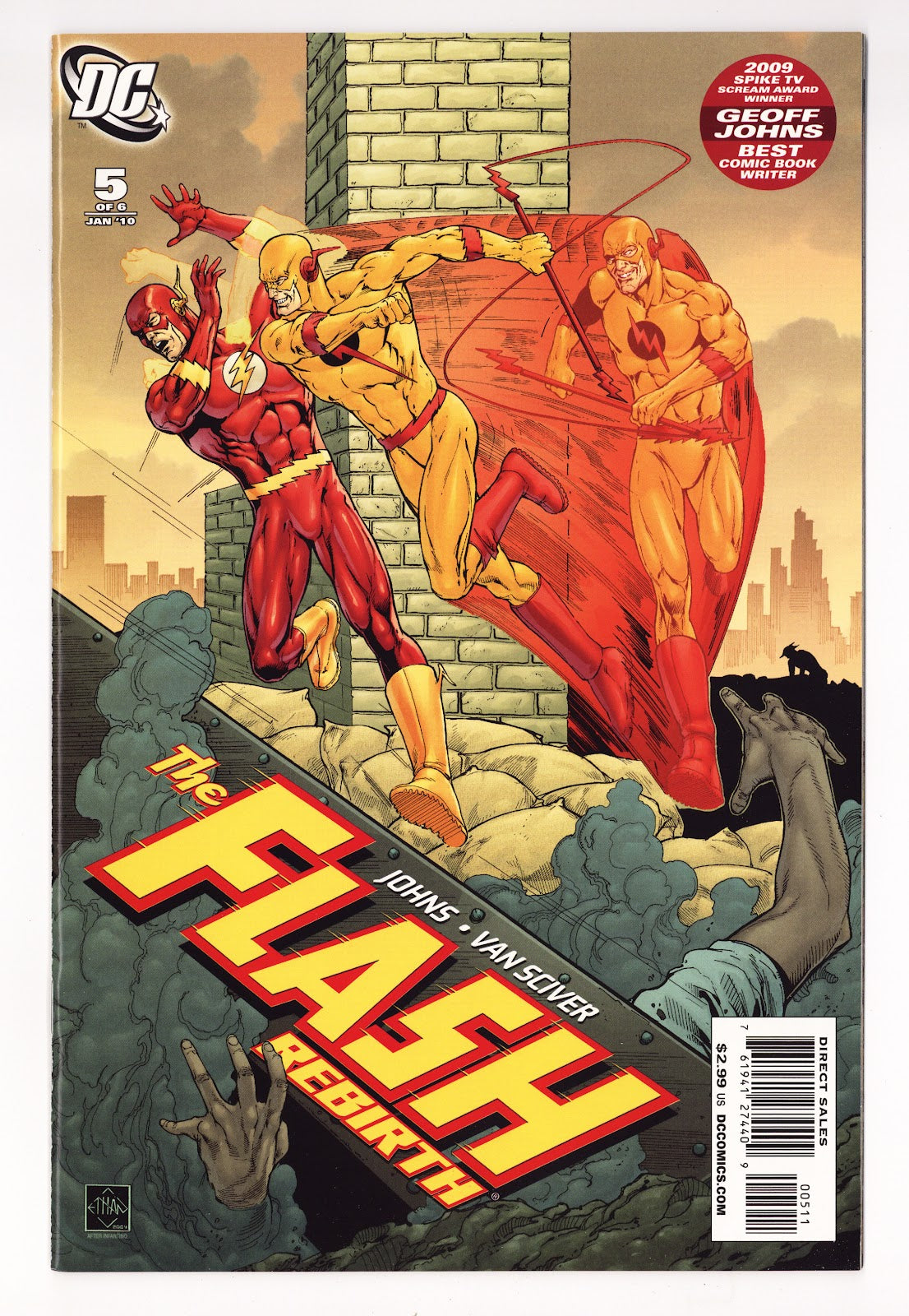 The Flash: Rebirth 5 High Grade (2010) 