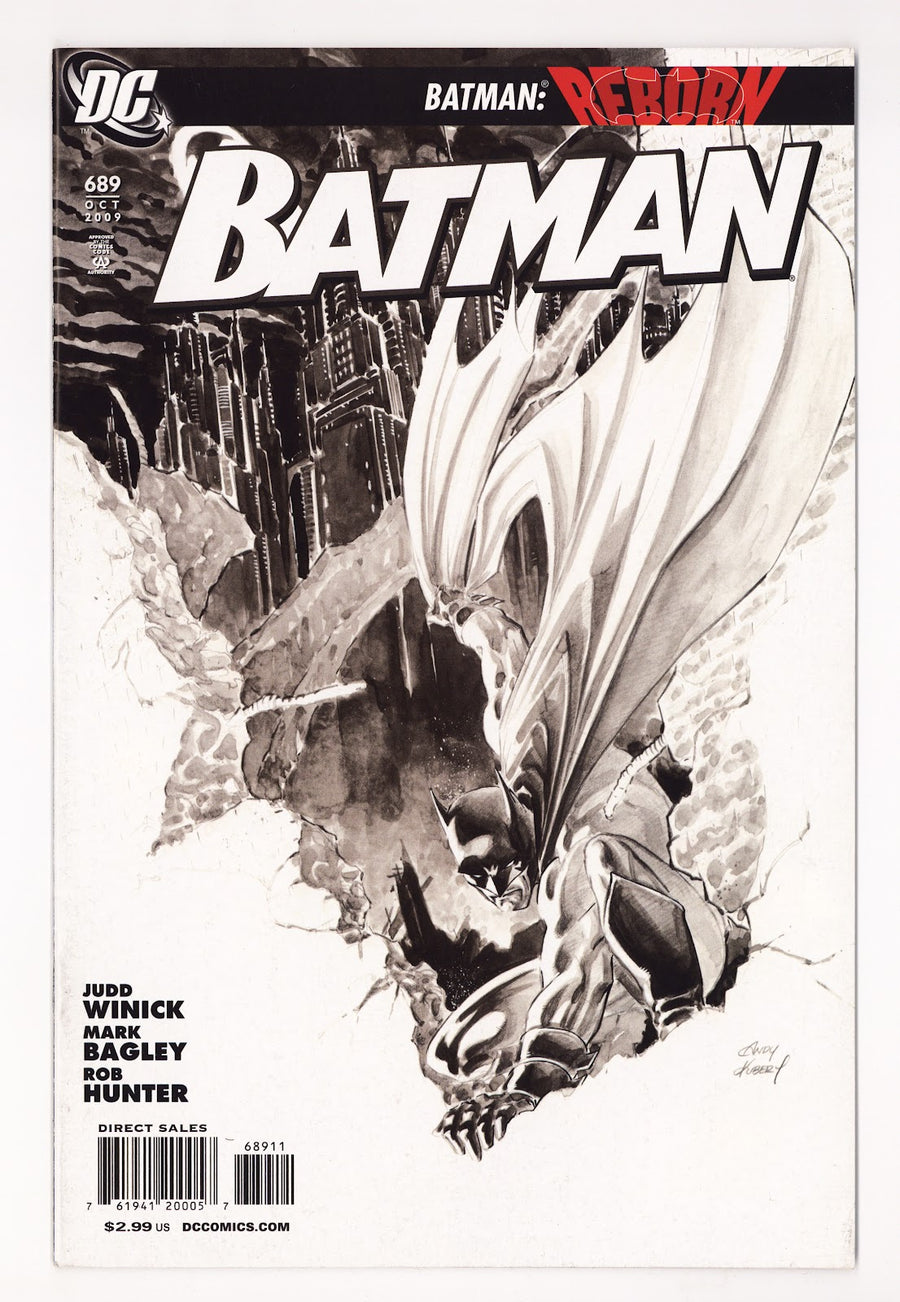Batman Vol 1 689  Mid Grade   (2009)