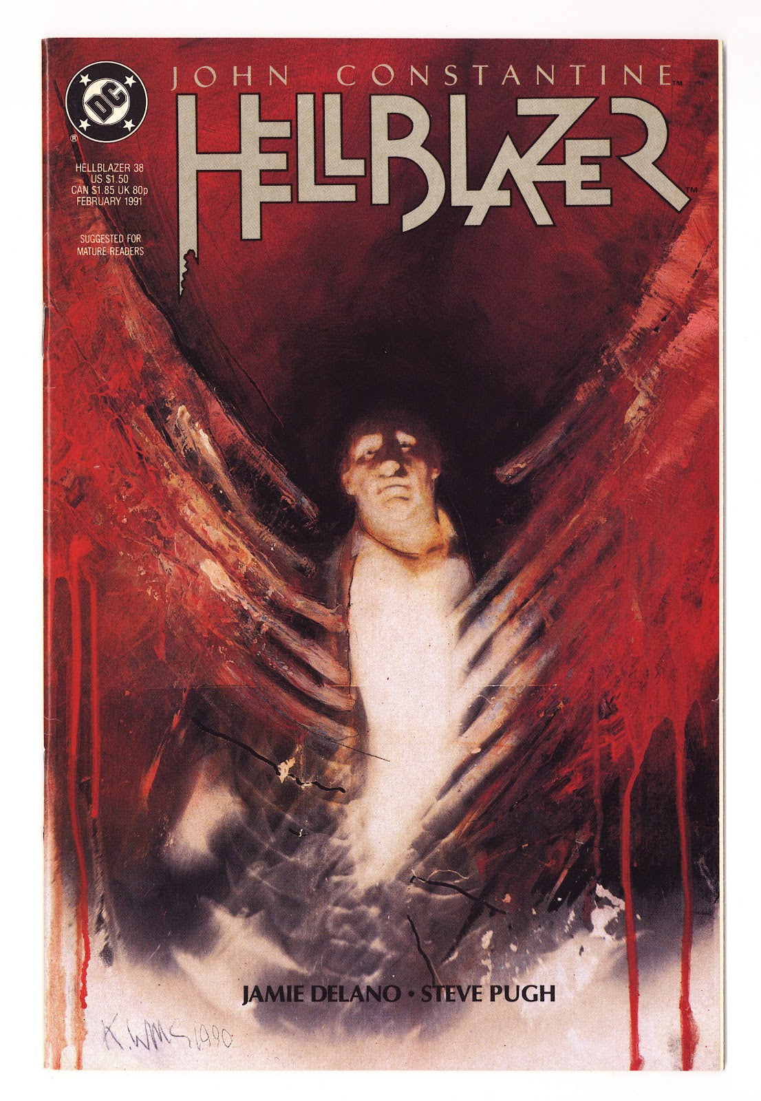 Hellblazer Vol 1 38  High Grade   (1991)