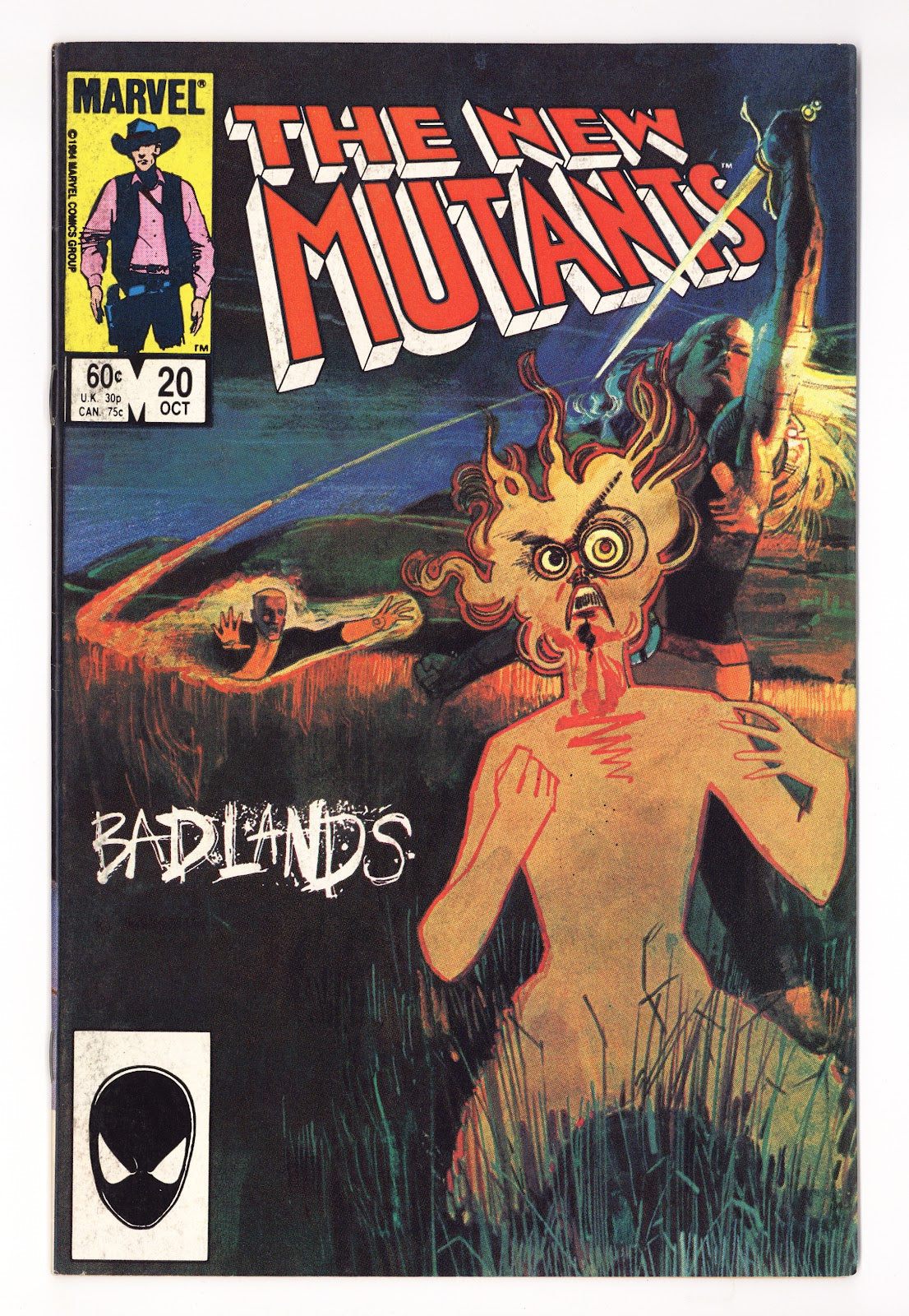 The New Mutants Vol 1 20 Mid Grade (1984) Direct 