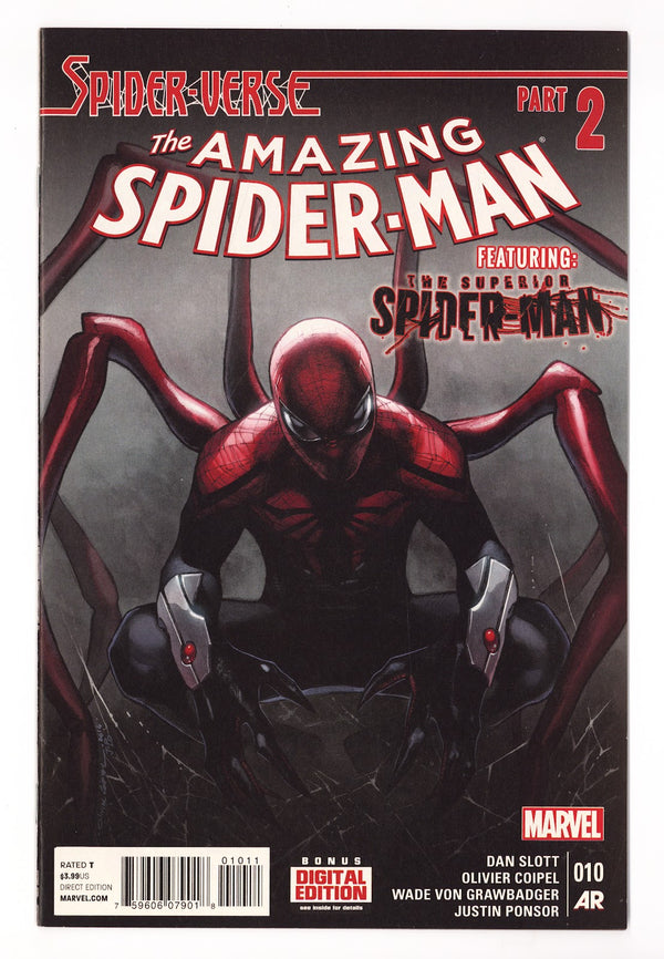 The Amazing Spider-Man Vol 3 10 NM- (9.2) (2015)