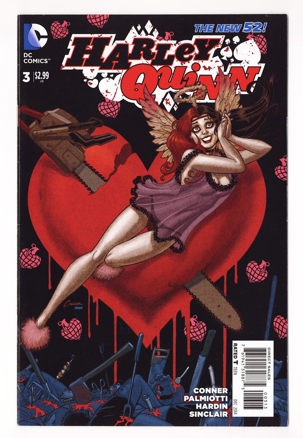 Harley Quinn Vol 2 3  Mid Grade   (2014)   3rd Print