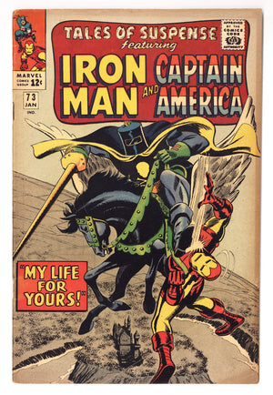 Tales of Suspense Vol 1 73  VG+ (4.5)   (1966)