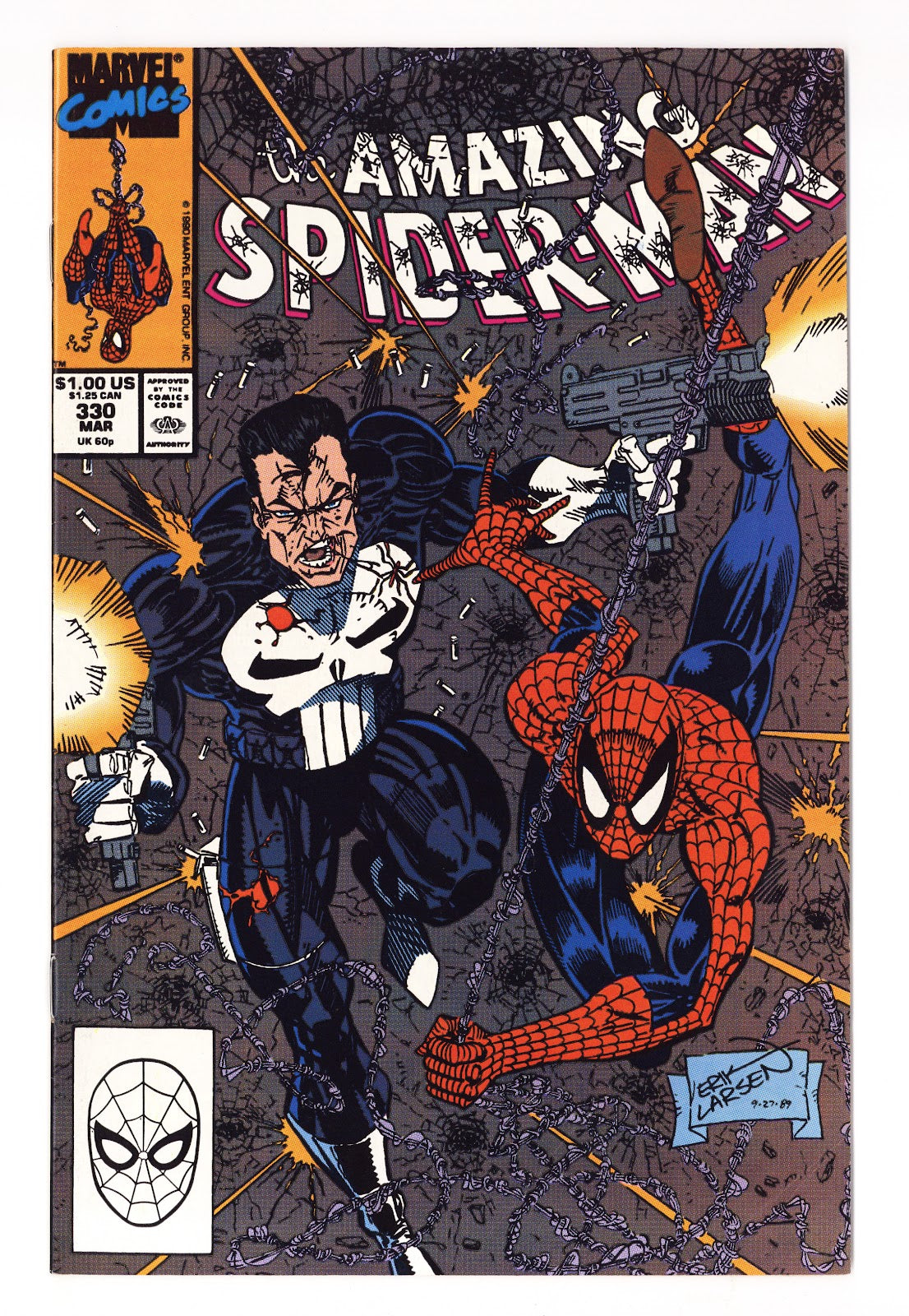 The Amazing Spider-Man Vol 1 330  Mid Grade   (1990)