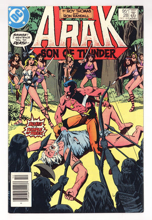 Arak / Son of Thunder   28  Mid Grade   (1983)   Canadian Price Variant
