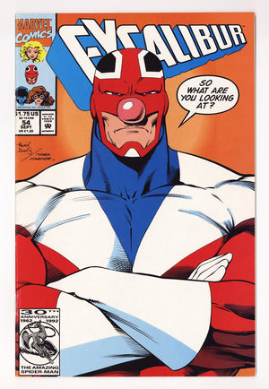 Excalibur Vol 1 54  Mid Grade   (1992)