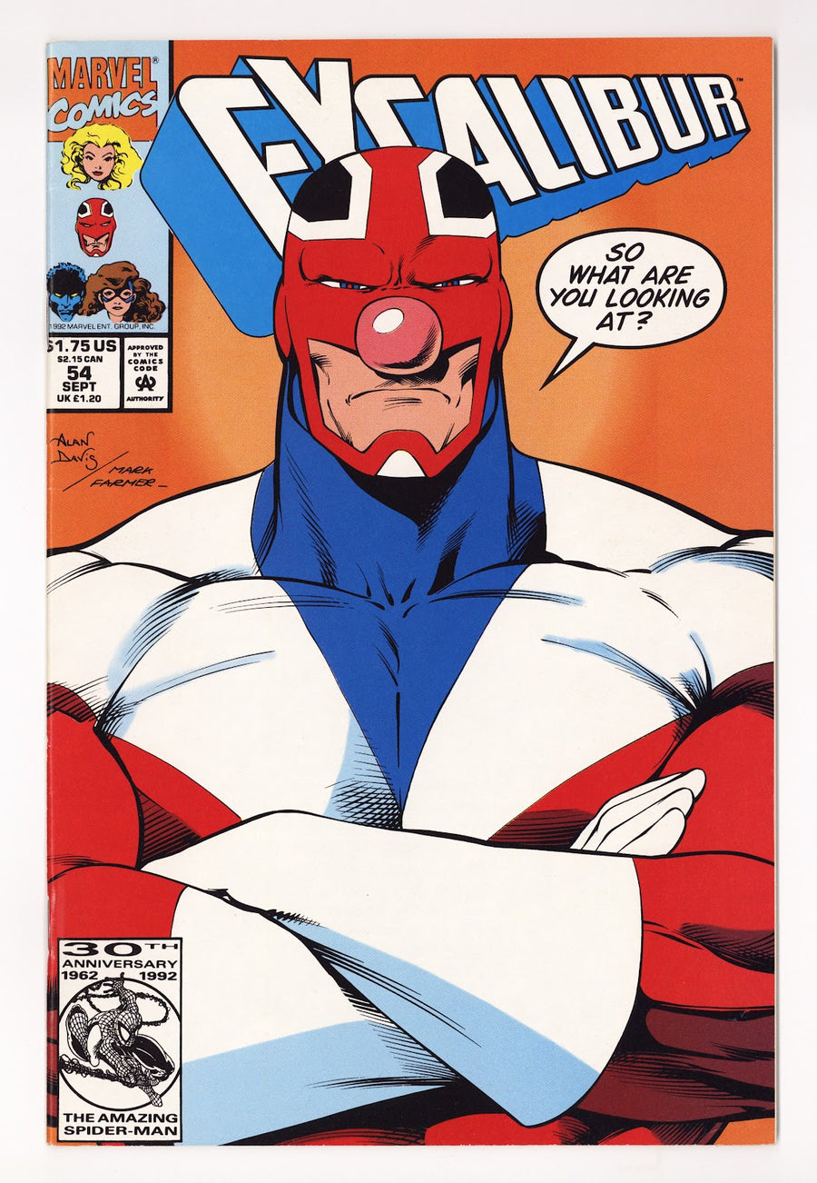 Excalibur Vol 1 54  Mid Grade   (1992)     