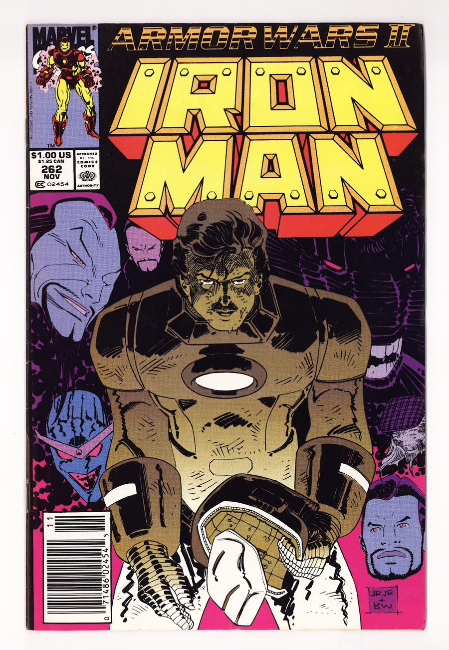 Iron Man Vol 1 262  Mid Grade   (1990)   Newsstand