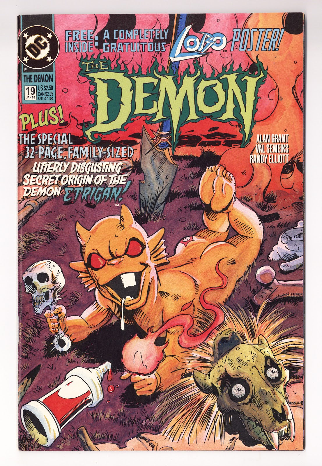 The Demon Vol 3 19  High Grade   (1992)     