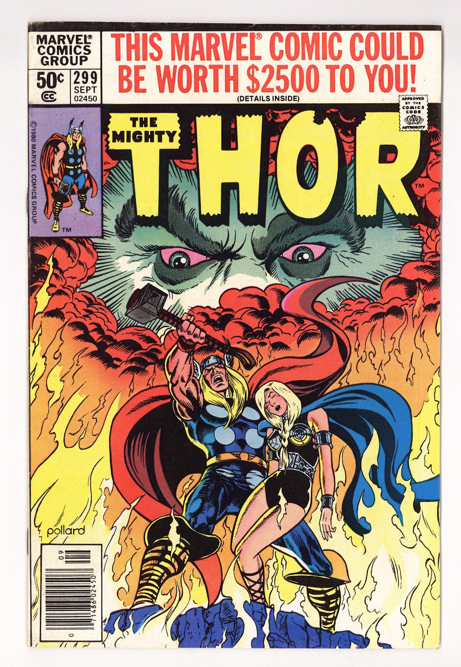 Thor Vol 1 299  Mid Grade   (1980)   Newsstand