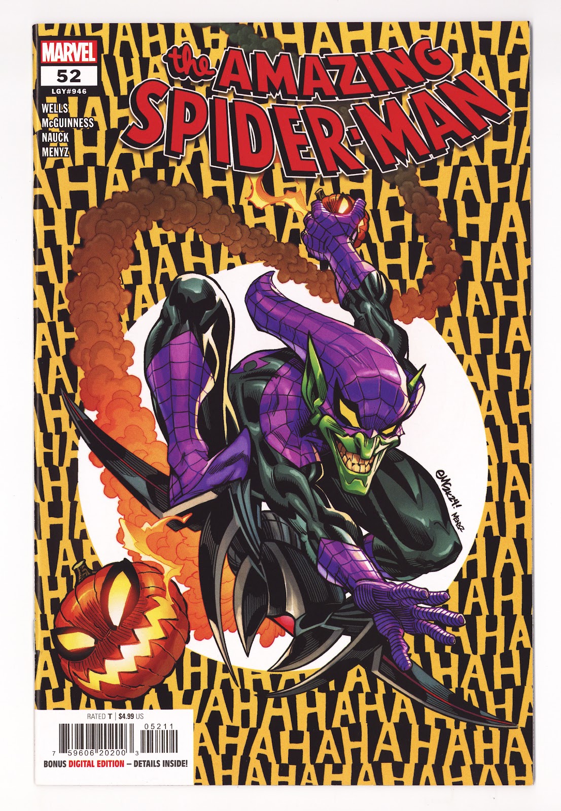 The Amazing Spider-Man Vol 6 52 (946) High Grade (2024) 