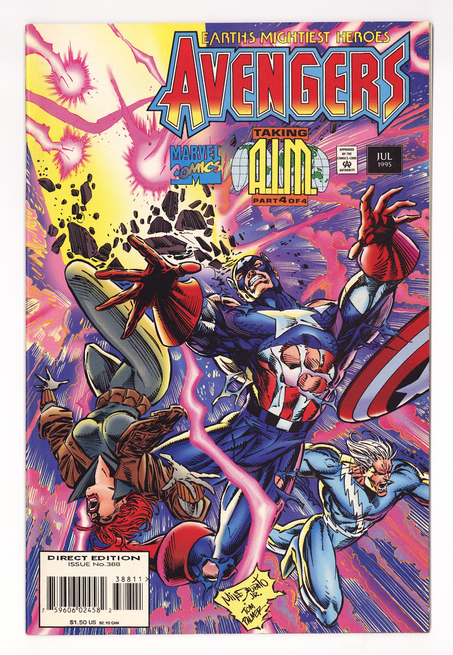 The Avengers Vol 1 388  High Grade   (1995)