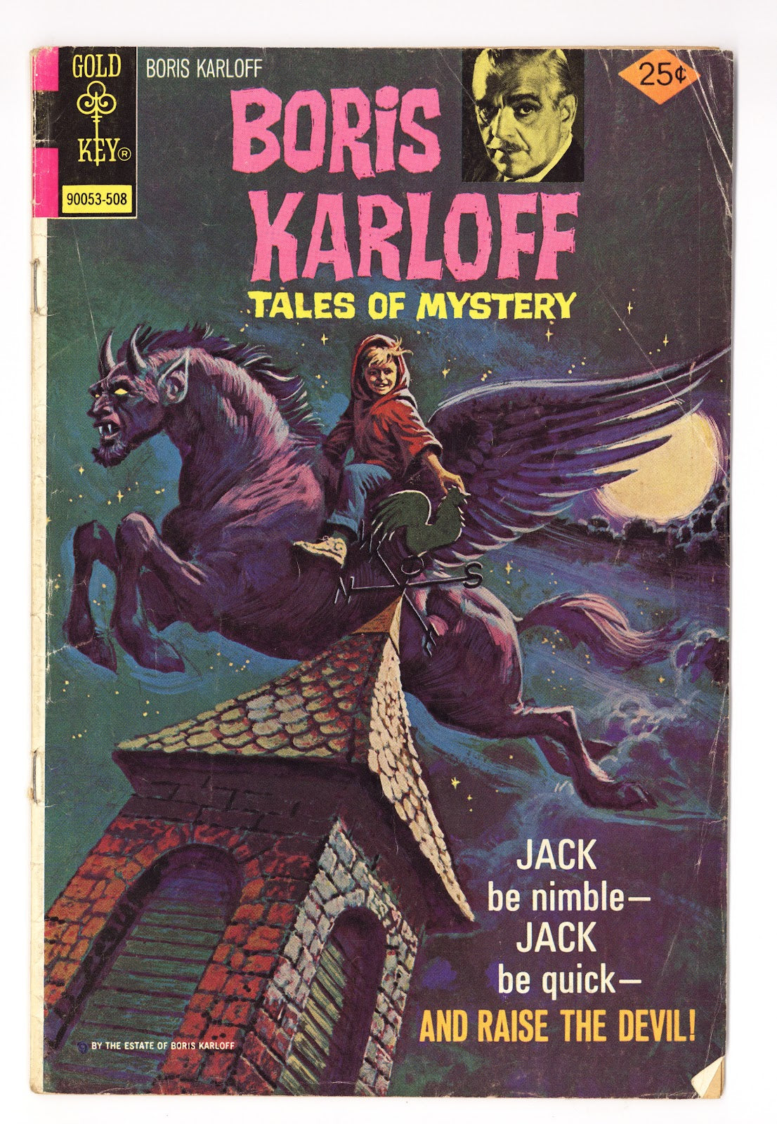 Boris Karloff Tales of Mystery   63  Low Grade   (1975)   Gold Key  