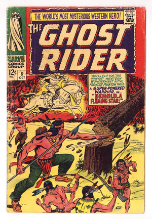 The Ghost Rider 6 GD+ (2.5) (1967)
