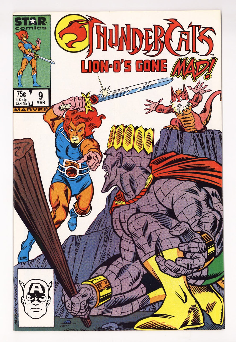 Thundercats Vol 1 9  VF+ (8.5)   (1987)     