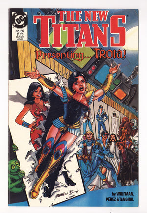 The New Titans 55 High Grade (1989)