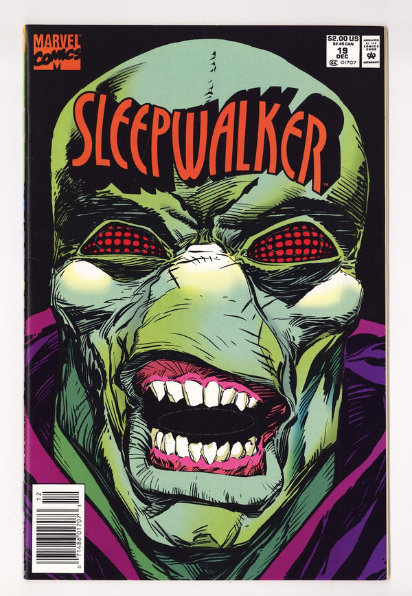Sleepwalker 19 Mid Grade (1992) Newsstand
