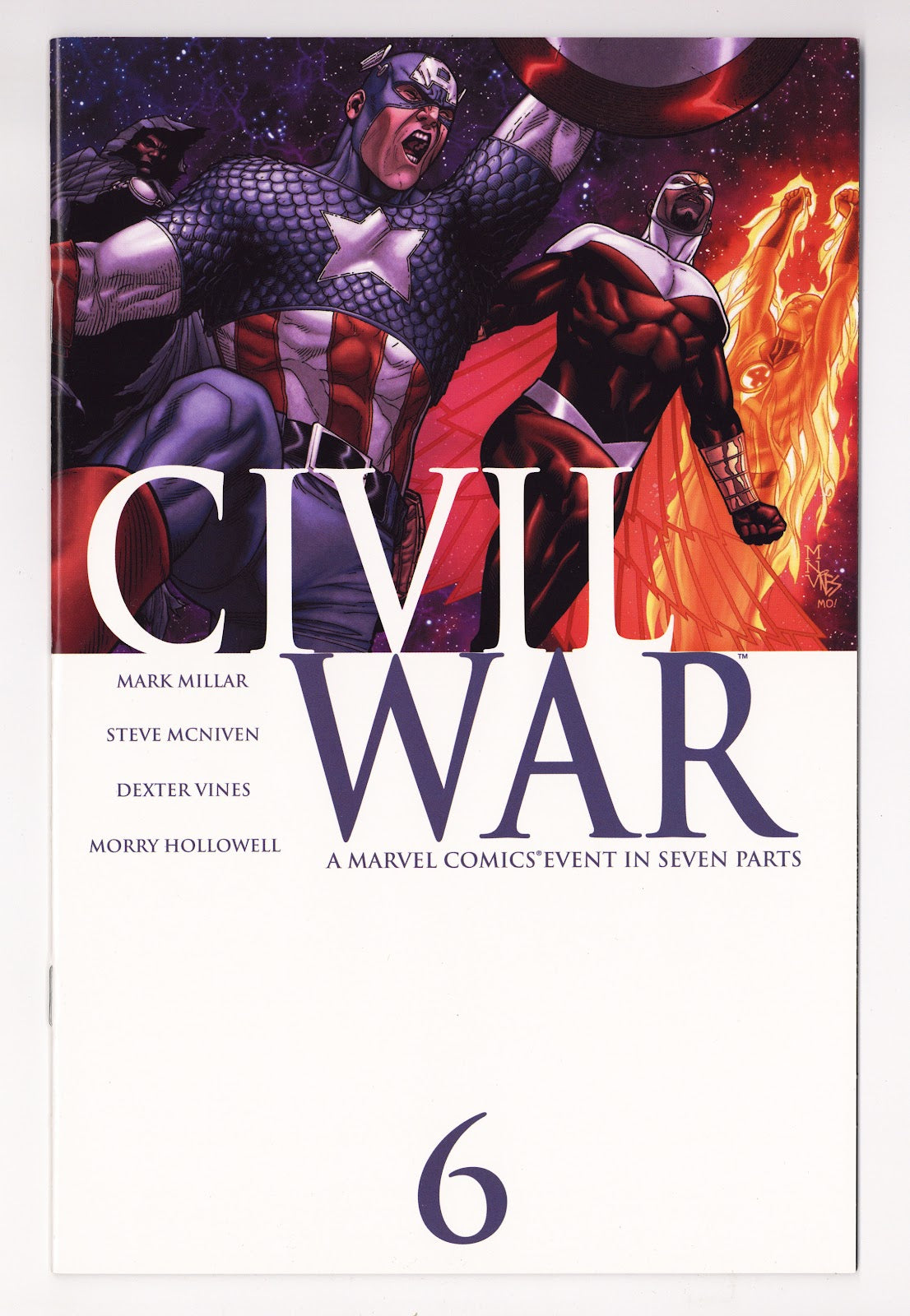 Civil War 6 High Grade (2006) Standard Cover 