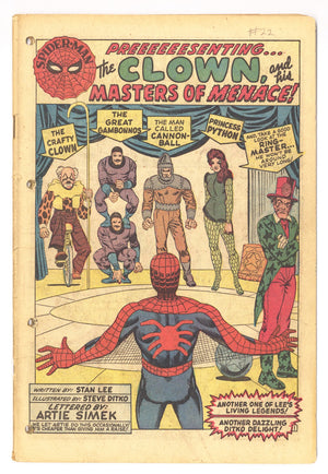 The Amazing Spider-Man Vol 1 22 Coverless (1965)