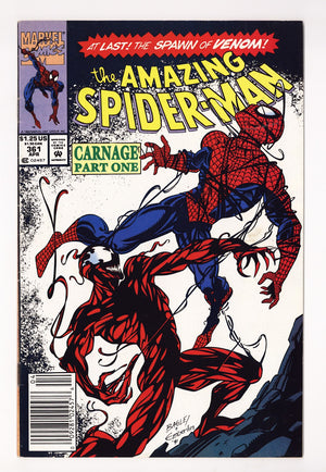 The Amazing Spider-Man Vol 1 361 FN (6.0) (1992) Newsstand