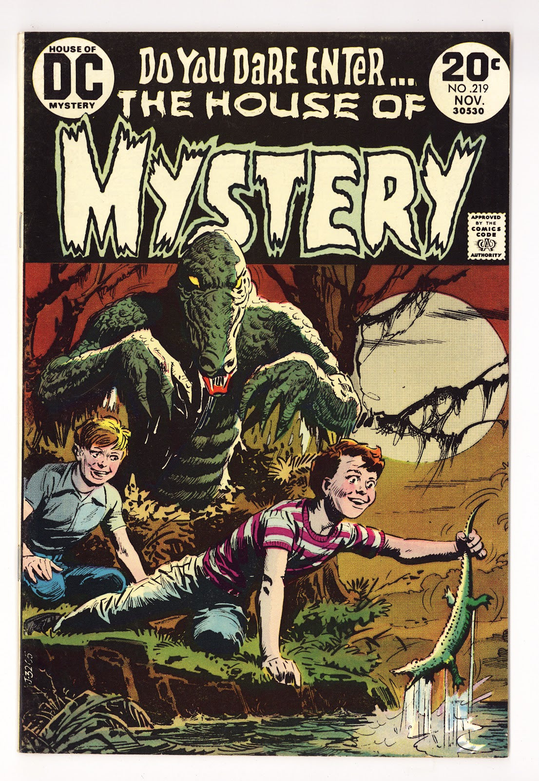 House of Mystery Vol 1 219  FN/VF (7.0)   (1973)