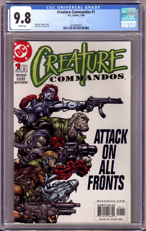 Creature Commandos 1 CGC 9.8 (NM/M) (2000)