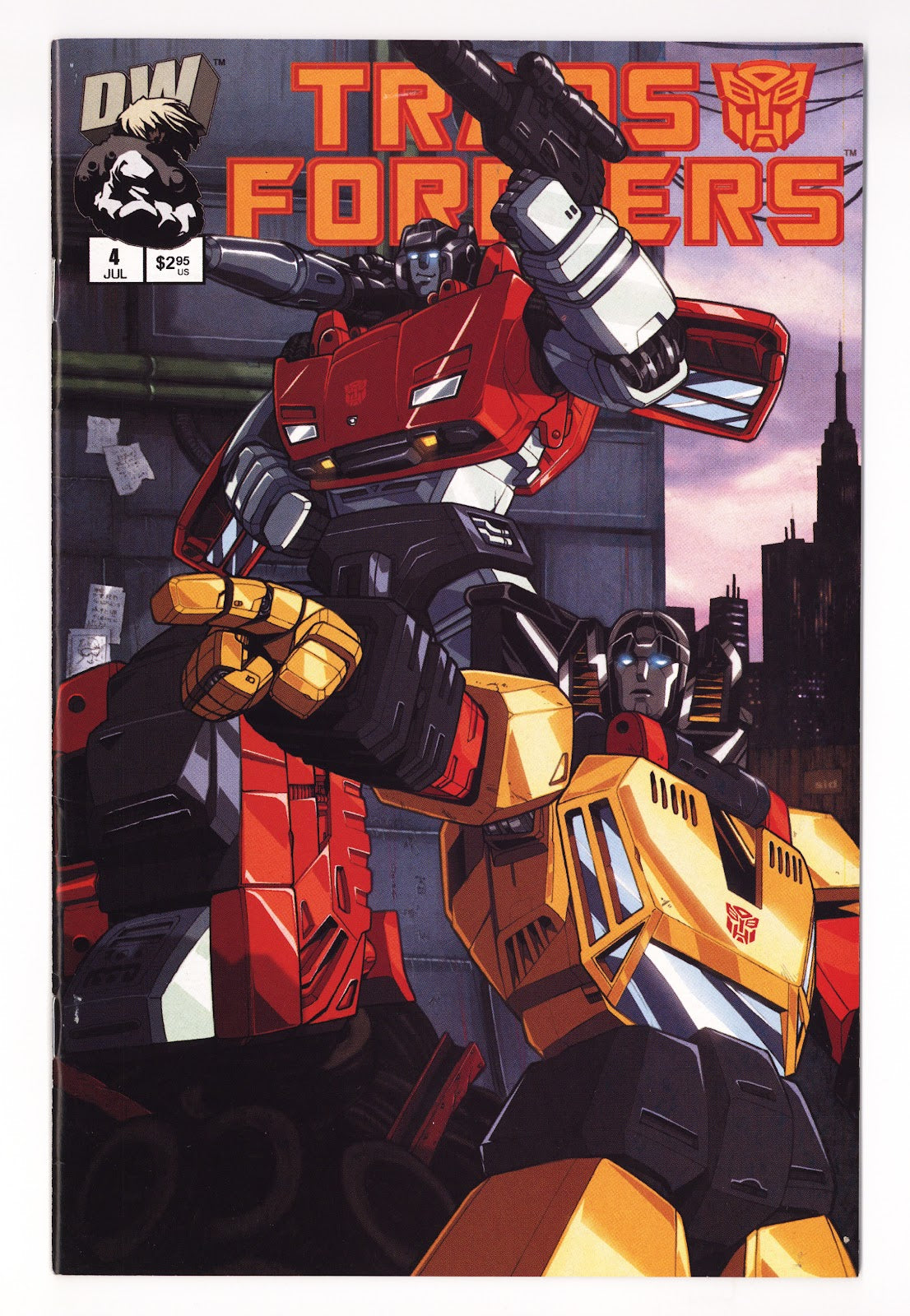 Transformers: Generation 1 Vol 1 4  Mid Grade   (2002)     