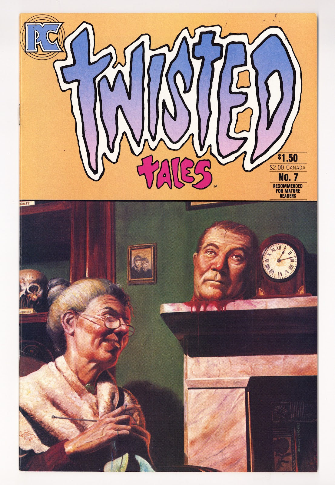 Twisted Tales   7  Mid Grade   (1984)     
