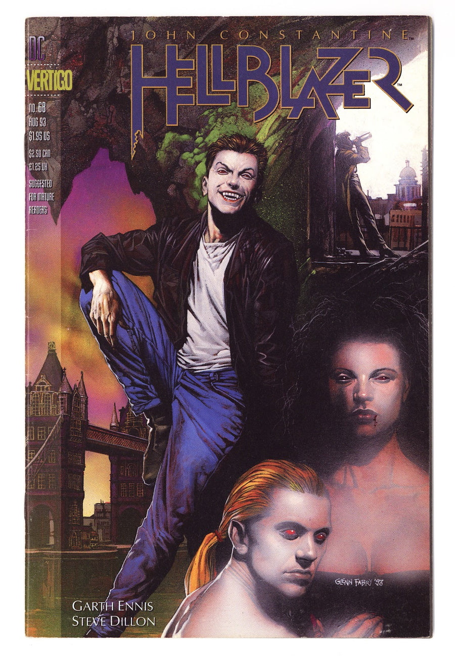 Hellblazer Vol 1 68  Mid Grade   (1993)