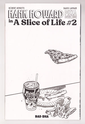 Hank Howard Pizza Detective a Slice of Life  2 Lapham  Sketch Variant   (2026)