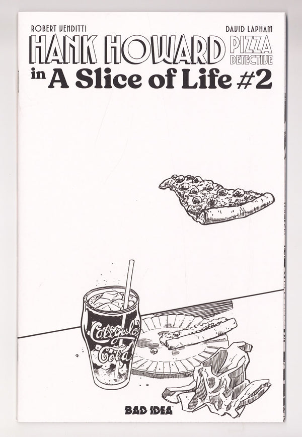 Hank Howard Pizza Detective a Slice of Life  2 Lapham  Sketch Variant   (2026)