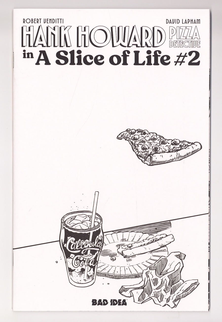 Hank Howard Pizza Detective a Slice of Life  2 Lapham  Sketch Variant   (2026)