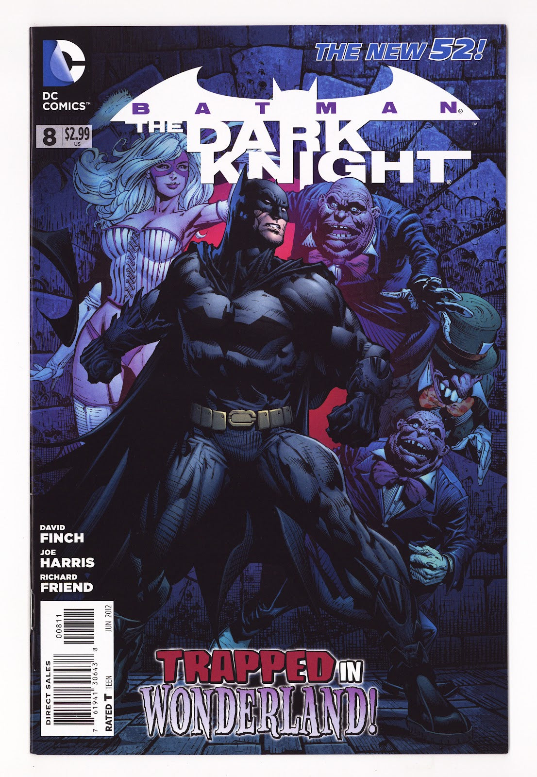 Batman: The Dark Knight 8 High Grade (2012) 