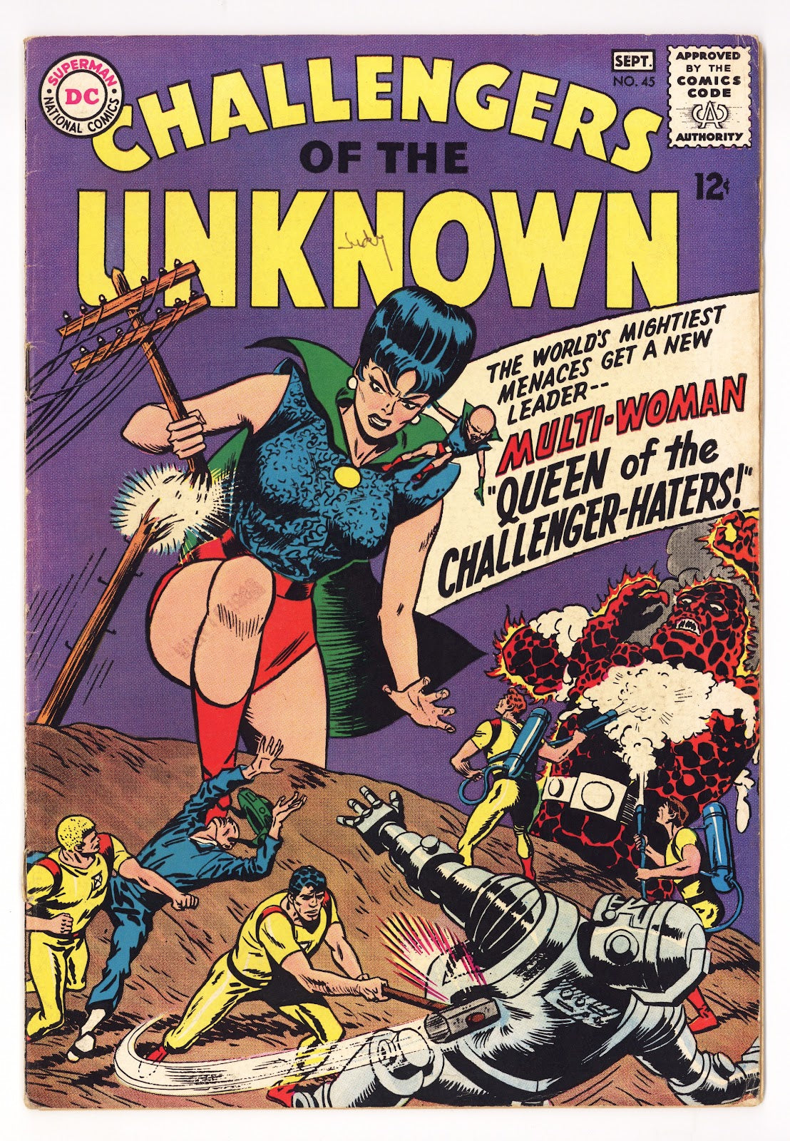 Challengers of the Unknown Vol 1 45 VG (4.0) (1965) 