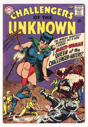 Challengers of the Unknown Vol 1 45 VG (4.0) (1965)