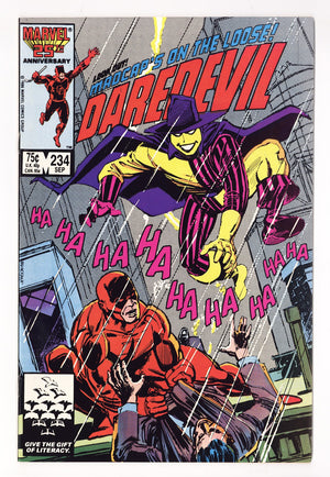 Daredevil Vol 1 234  High Grade   (1986)   Direct
