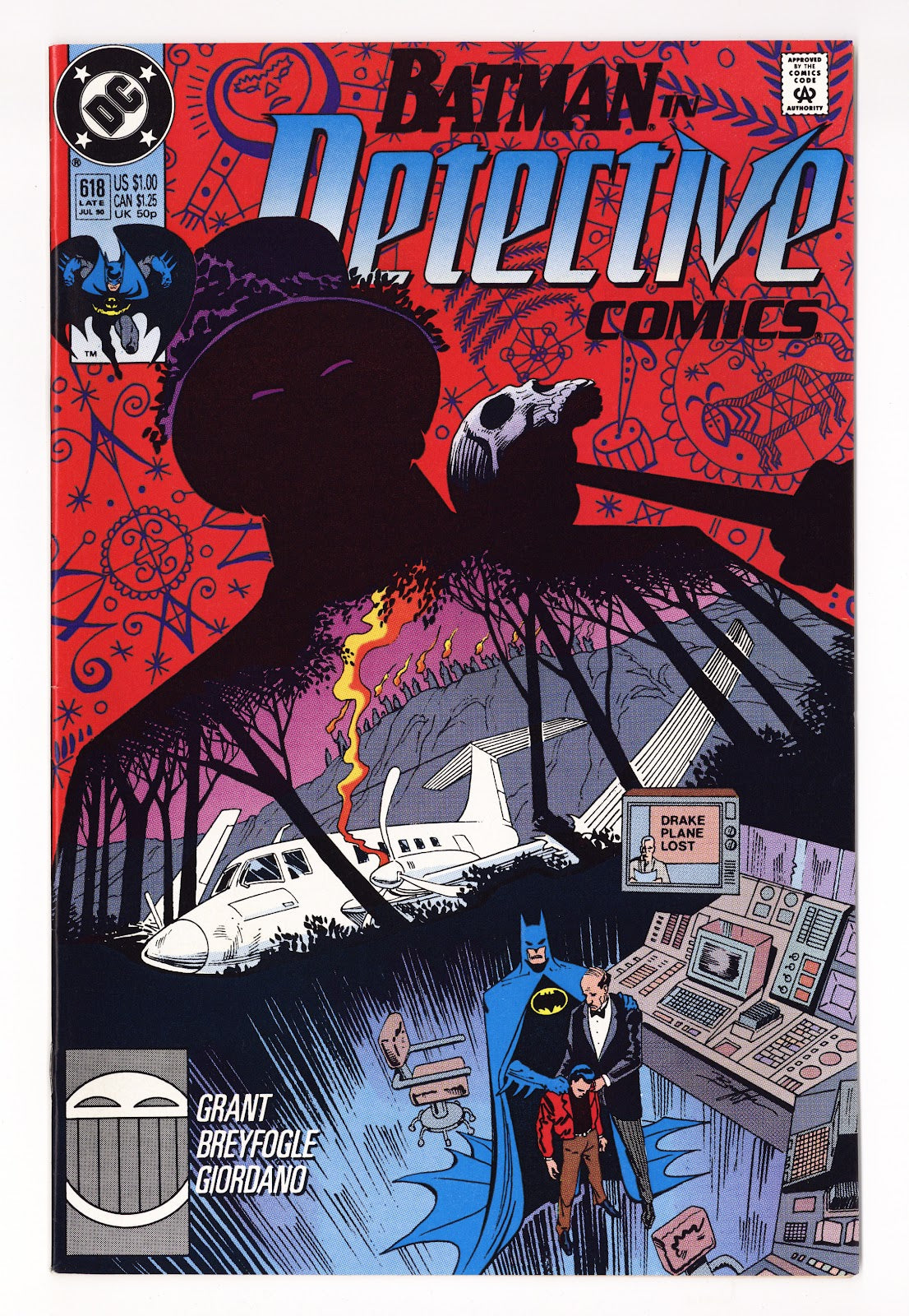 Detective Comics Vol 1 618  High Grade   (1990)     