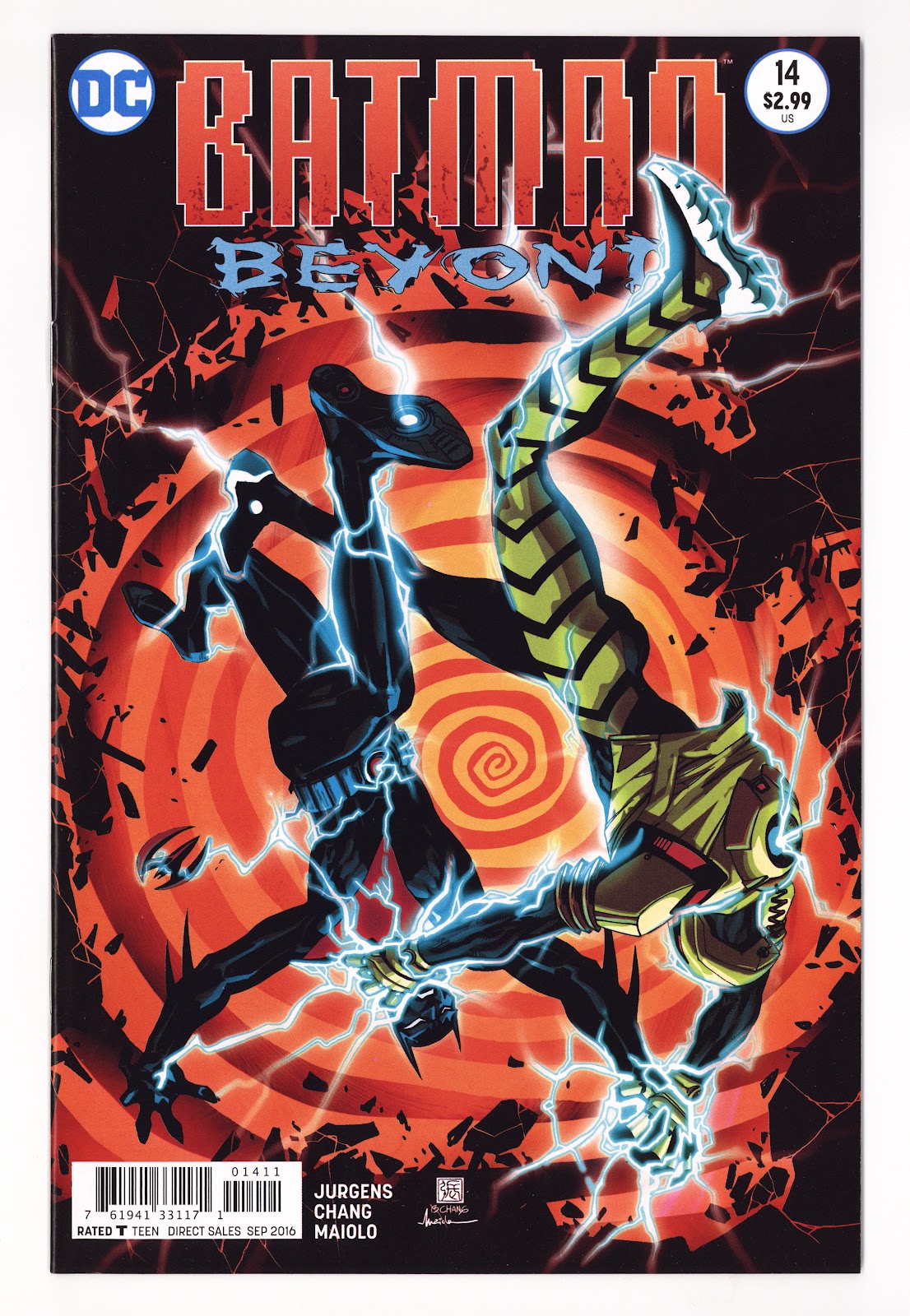 Batman Beyond Vol 6 14  High Grade   (2018) Chang   Bernard Chang Cover  