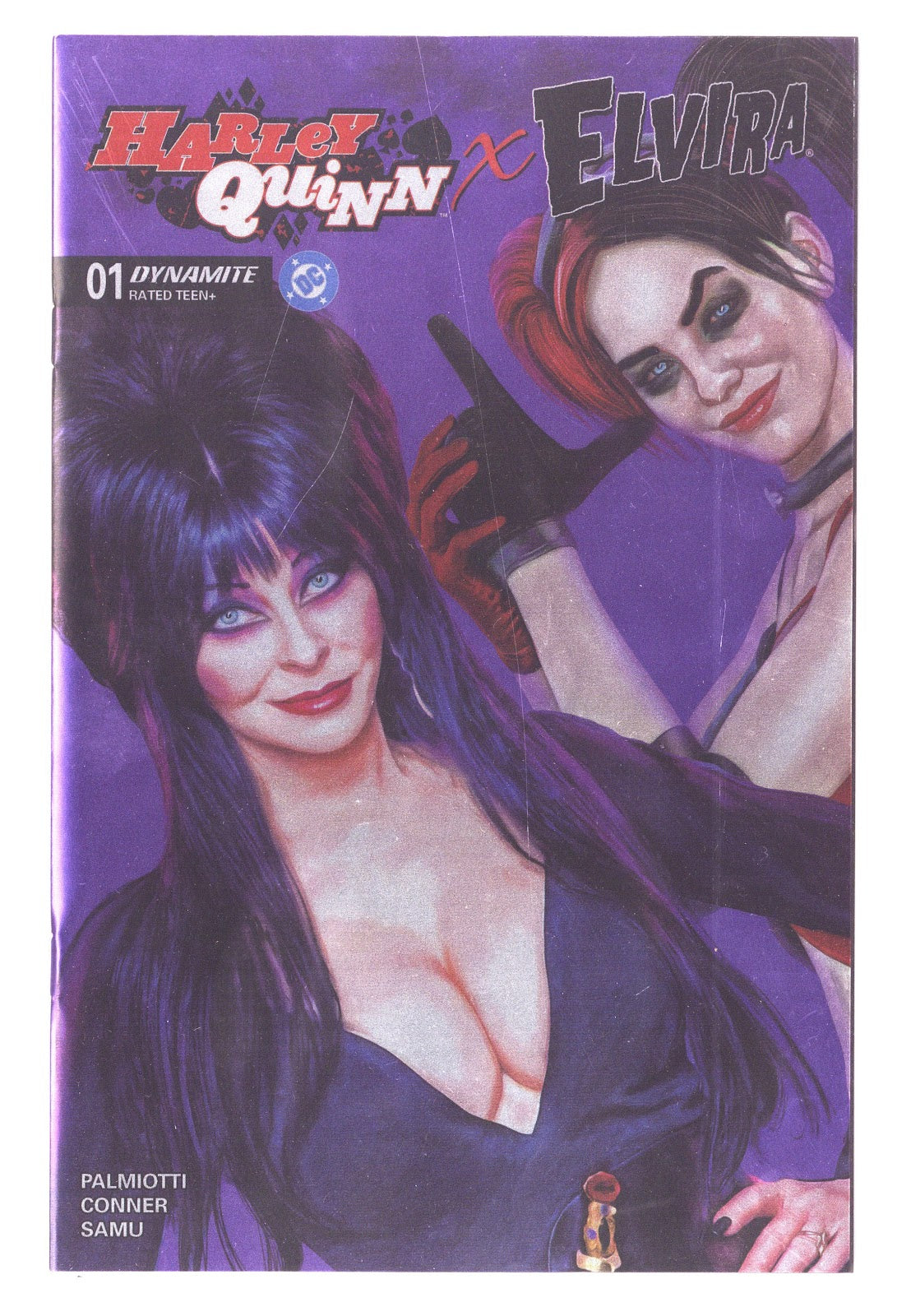 Harley Quinn x Elvira 1 High Grade (2025) Foil Variant 