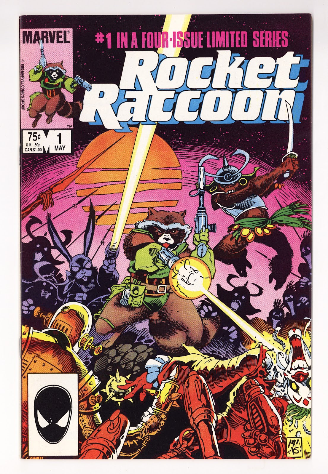 Rocket Raccoon Vol 1 1 VF+ (8.5) (1985) 